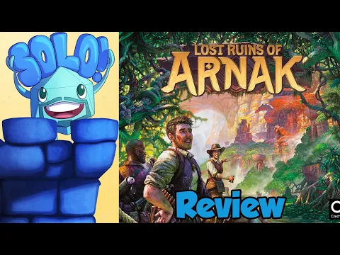 Lost Ruins of Arnak Solo Mode Review - with Mike DiLisio