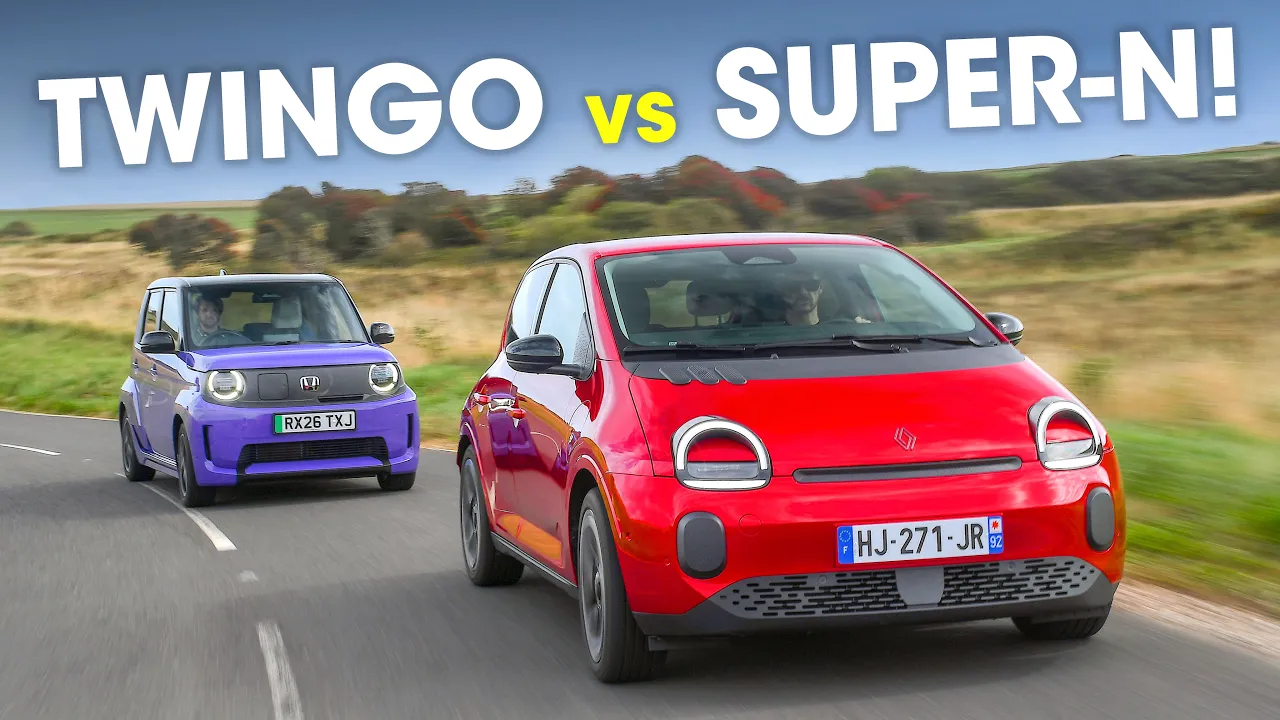 Renault Twingo vs Honda Super-N review – What's the best CHEAP electric car?