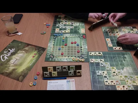 The Glade #howtoplay #review #boardgame #tabletop AmassGames #games #bgg #cute #nature #key