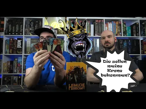 Heimliche Herrschaft von Boardgamecircus - Regeln und Lets Play
