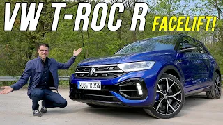 2023 VW T-Roc R facelift REVIEW - 300 hp Golf SUV on steroids 👻