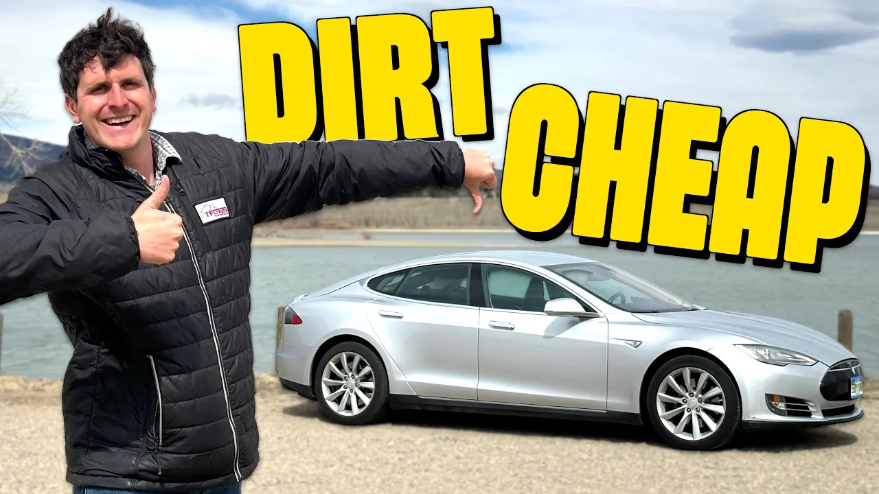 1 Month With a DIRT CHEAP Tesla Model S: Is It Trash or Terrific?
