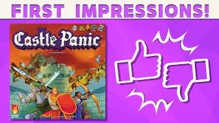 Castle Panic: Wood Edition - First Impression Review!