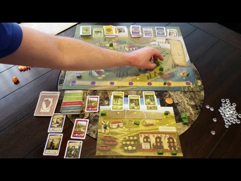 Viticulture Essentials Edition Awesome final turn to beat Automa!