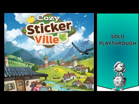 Cozy Stickerville – Year 1 Relaxing Solo Playthrough