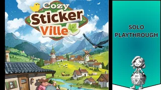 Cozy Stickerville – Year 1 Relaxing Solo Playthrough
