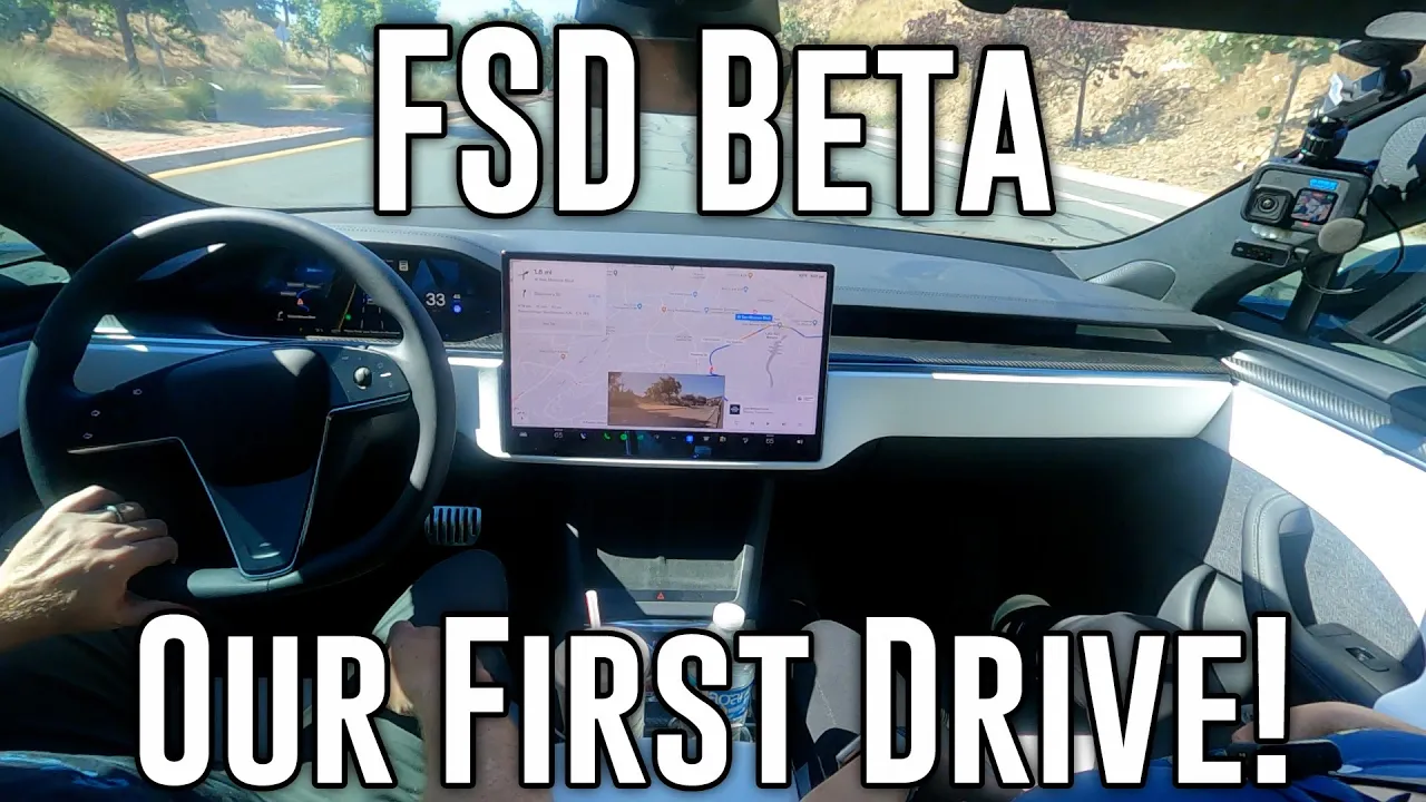 FSD Beta First Time for Mach-E owners!