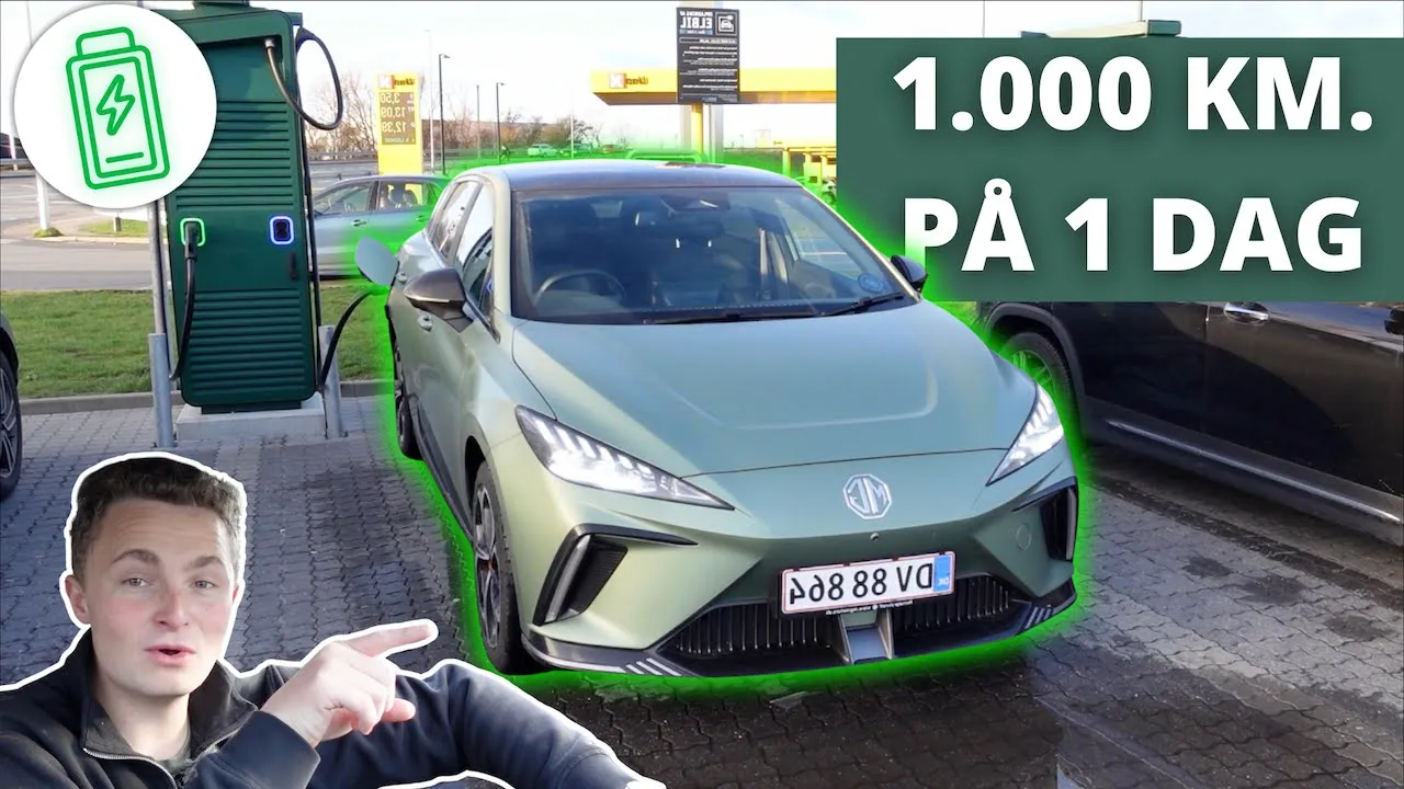 1.000 KM PÅ EN DAG I MG 4 XPOWER!