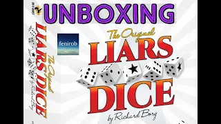 Liar's Dice Game: 30th Anniversary Edition | Unboxing (No Talking)