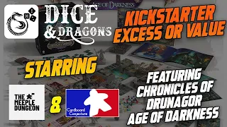 Dice and Dragons - Kickstarter Excess or Value Chronicles of Drunagor Age of Darkness Apocalypse