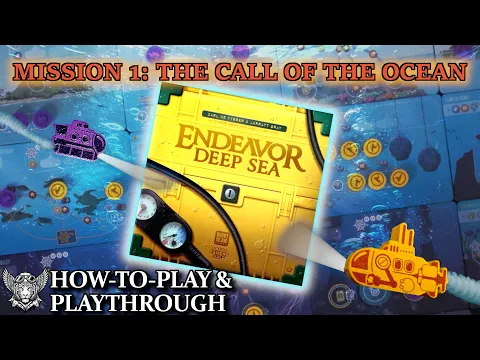 Endeavor: Deep Sea Deluxe Edition - How to Play and 2‑Player Playthrough
