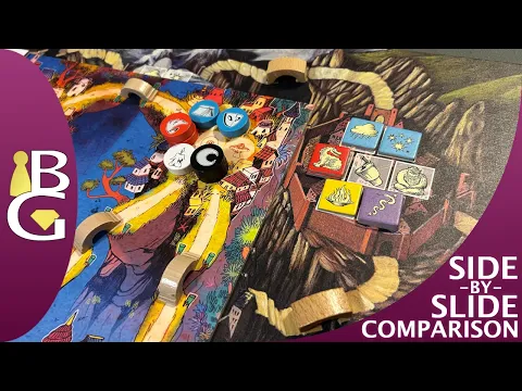 Bridges of Shangri-La — Side-by-Slide Board Game Comparison