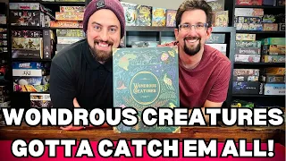 Wondrous Creatures Board Game Review - First Impression - Kickstarter - Bad Comet