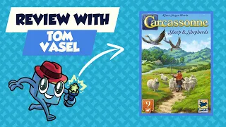 Sheep & Shepherds Carcassonne Review: Quick Take with Tom Vasel