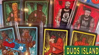 Duos Island Tag Team Sector Gameplay 93 | GO.FIGHT.POW! | Card & Dice Fighting Game Solo Gaming