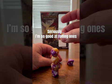 Speed Dice Stacking with @WizKidsOfficial Pathfinder Dice Conquest Dice #dicestacking