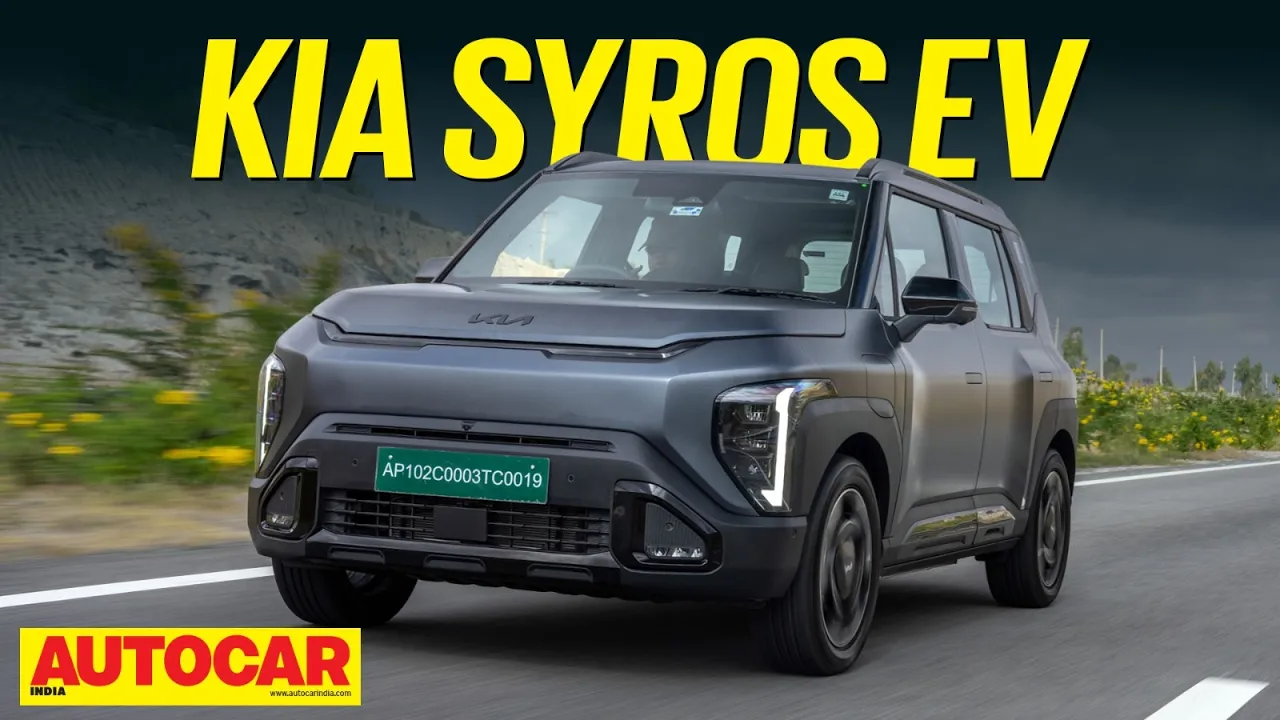 Kia Syros EV review - The best EV under Rs 20 lakh? | First Drive | Autocar India