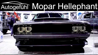 Mopar Hellephant 1000 hp engine with Super Charger car Special - Autogefühl