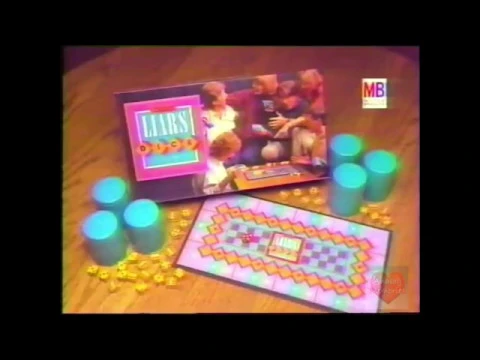Liars Dice Board Game | Television Commercial | 1988 | Milton Bradley