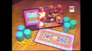 Liars Dice Board Game | Television Commercial | 1988 | Milton Bradley