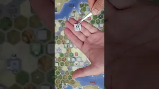 Blitz in the East board game. Teach by playing. Axis first turn. Administration phase.