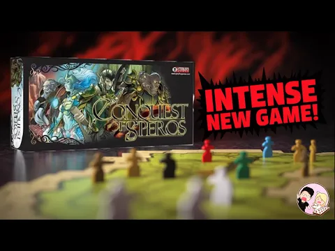 Conquest of Speros Unboxing & Playthrough I Card Game I Gaming With The Powers