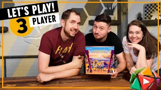 Let's Play AKROPOLIS | Play the Game Episode 20 | 3 Player Board Game Playthrough