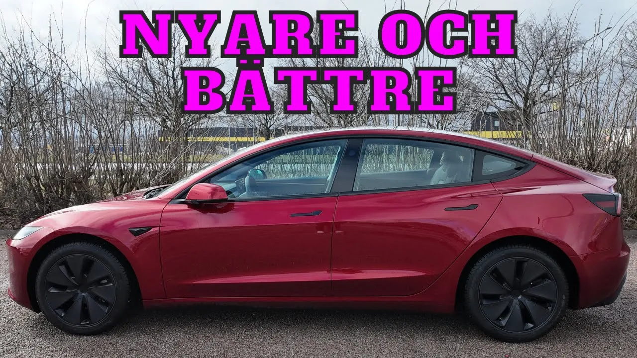 Tesla Model 3 DM (Highland) testad - Antagligen den bästa elbilen | Elbilsmagasinet