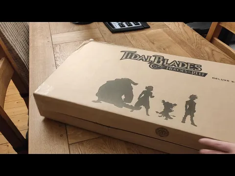 Ausführliches Tidal Blades Deluxe Edition Unboxing (deutsch)