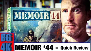 Memoir 44 Review - Still Worth It?