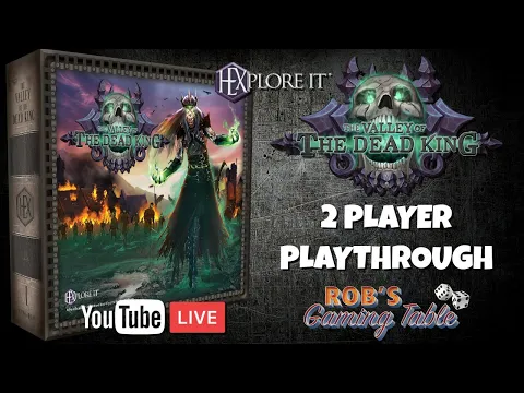 HEXplore It: The Valley of the Dead King Playthrough (2 Players)