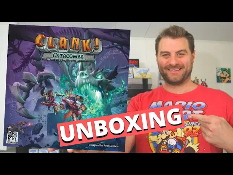 Clank Catacombs Board Game Unboxing