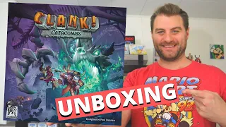 Clank Catacombs Board Game Unboxing