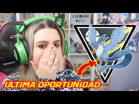 MI ÚLTIMA OPORTUNIDAD PARA REMONTAR EN LA LIGA ULTRA POKEMON GO BATTLE
LEAGUE