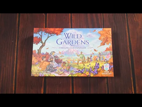 Fresh Goodies Inside Wild Gardens: Foraging Club! #TabletopGaming #WildGardens