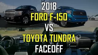 2018 Ford F-150 Platinum vs. 2018 Toyota Tundra Platinum: Faceoff Comparison