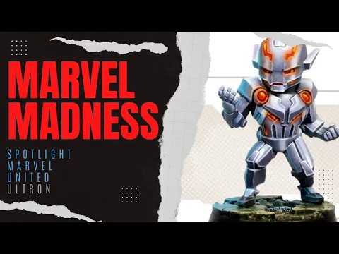 Marvel Monday!!! Spotlight Marvel United: Ultron!!! Cmon Games