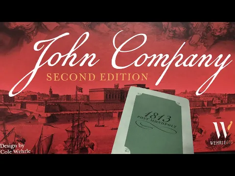 John Company: 2nd Edition - 1813 Solo - Part 1