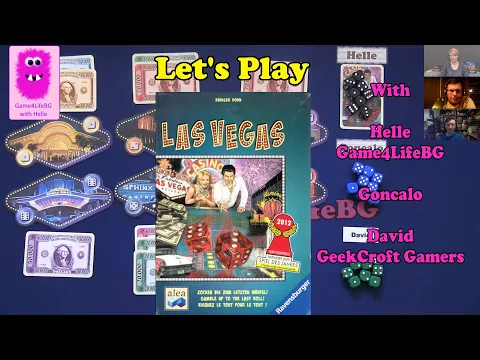Las Vegas, Let's Play with 3 players - playthrough