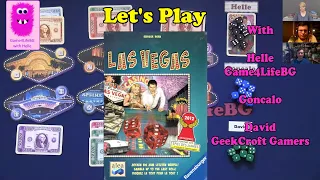 Las Vegas, Let's Play with 3 players - playthrough