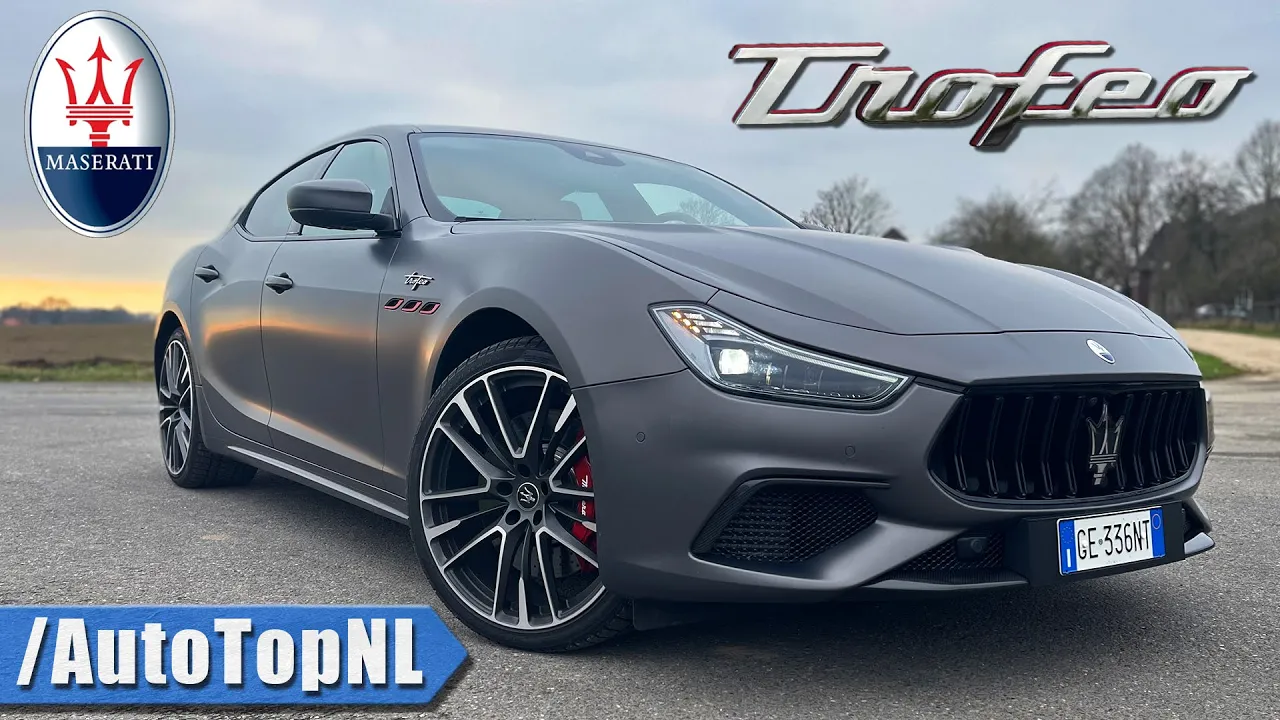 Maserati Ghibli TROFEO V8 | POV REVIEW on AUTOBAHN by AutoTopNL