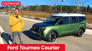 Ford Tourneo Courier 2024 | Prueba / Test / Review en español | coches.net