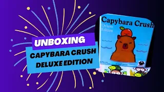 Unboxing Capybara Crush Deluxe edition - Charming Games