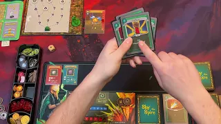 Slay the Spire: The Board Game - Ascension 2 Silent Solo Playthrough (Act 1)