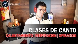 CLASES DE CANTO | Calentamiento Afinación Respiración | Curso de Canto COMPLETO