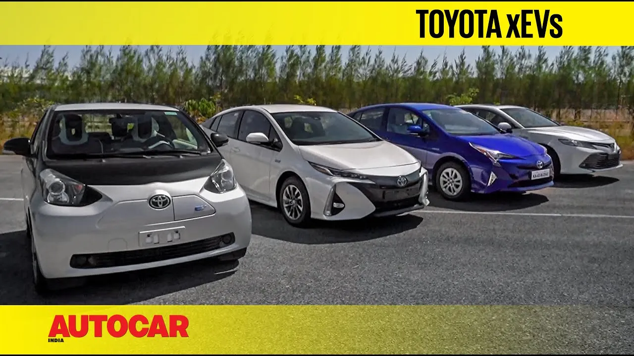 Toyota Camry, Prius, EQ and Mirai - Hybrid, PHEV, EV and Hydrogen! | Drive Review | Autocar India