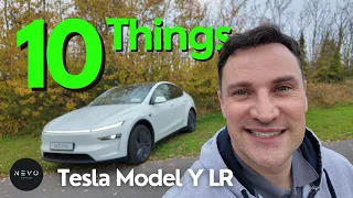 10 Things About the Tesla Model Y Long Range