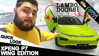 Xpeng P7 Performance Wing Edition (Quick Look) - An EV with Lambo Doors!?