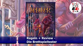 Kerker vom Schwerkraft-Verlag - Regeln + Review - Brettspiel - Die Brettspieltester