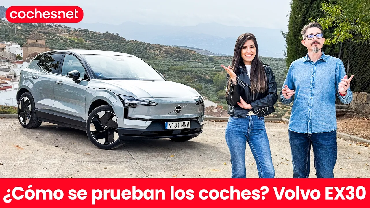 ¿Dónde y cómo se prueban los coches? Viaje por Sierra Nevada y Granada con Volvo EX30 | coches.net